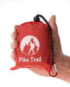 Pike Trail Pocket Beach Blanket (60 X 56) - Lightweight Sand Proof Picnic Blanket, Compact Outdoor Blanket, Waterproof Pocket Bl