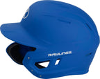 Rawlings Mach 1-Tone Right Batting Helmet W/ Adjustable Face Guard Left Handed Adjustable, Sr, Royal