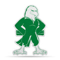 Rico Industries Ncaa North Texas Mean Green Mascot Shape Cut Pennant - Home And Living Room D  Cor - Soft Felt Ez To Hang, 18X0.
