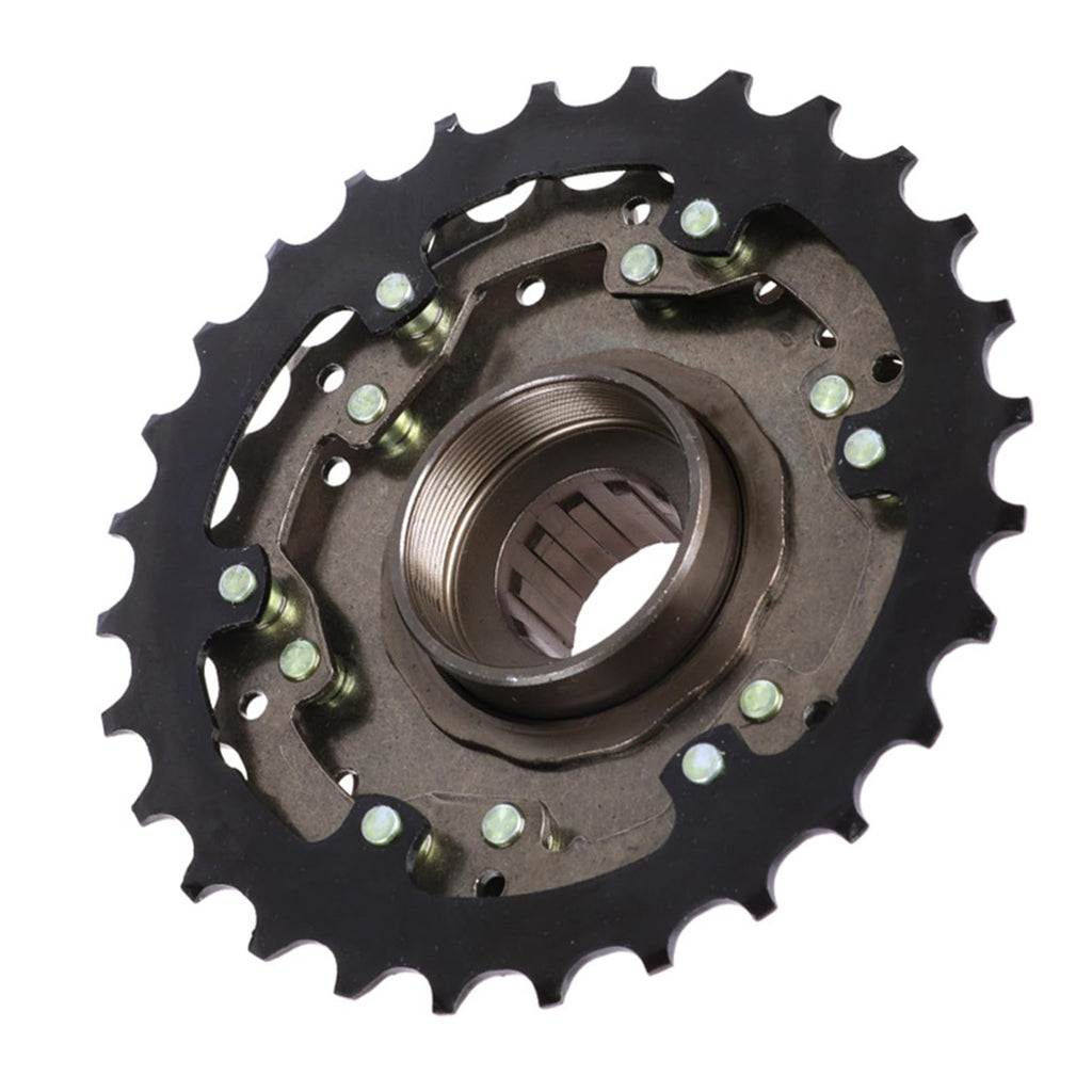 Rainflowwer Shimano 7 Speed Bike Freewheel, Mf-Tz500-7 Bicycle Freewheel 14-28T Multiple Freewheel Cycling Replacement Part