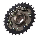 Rainflowwer Shimano 7 Speed Bike Freewheel, Mf-Tz500-7 Bicycle Freewheel 14-28T Multiple Freewheel Cycling Replacement Part