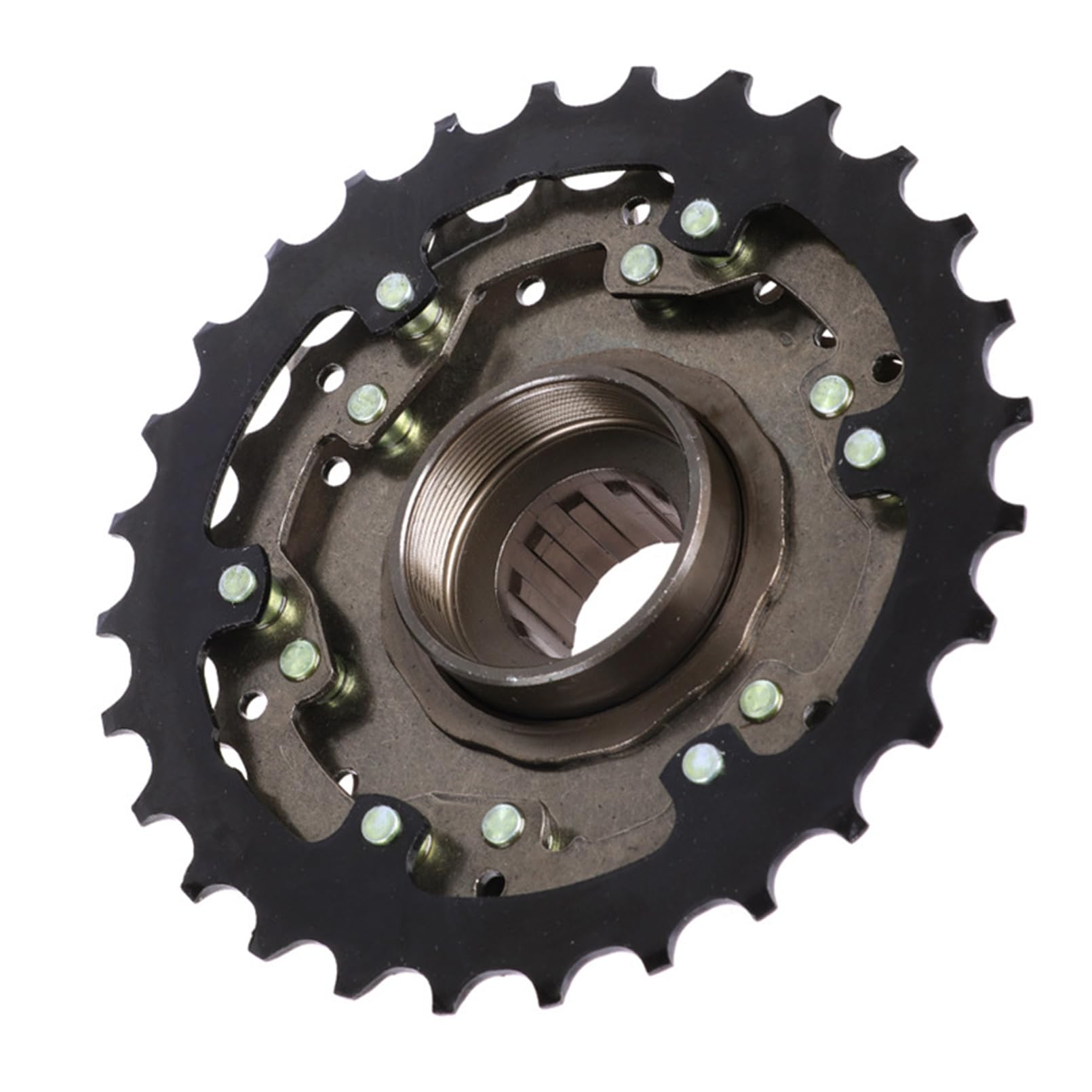 Rainflowwer Shimano 7 Speed Bike Freewheel, Mf-Tz500-7 Bicycle Freewheel 14-28T Multiple Freewheel Cycling Replacement Part