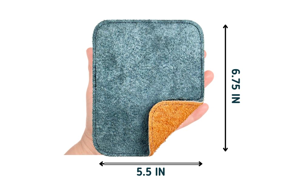 Strikeclub Bowling Ball Shammy Towel  Dual Sides Leather Bowling Towel  Bowling Accessories (1-Towel)