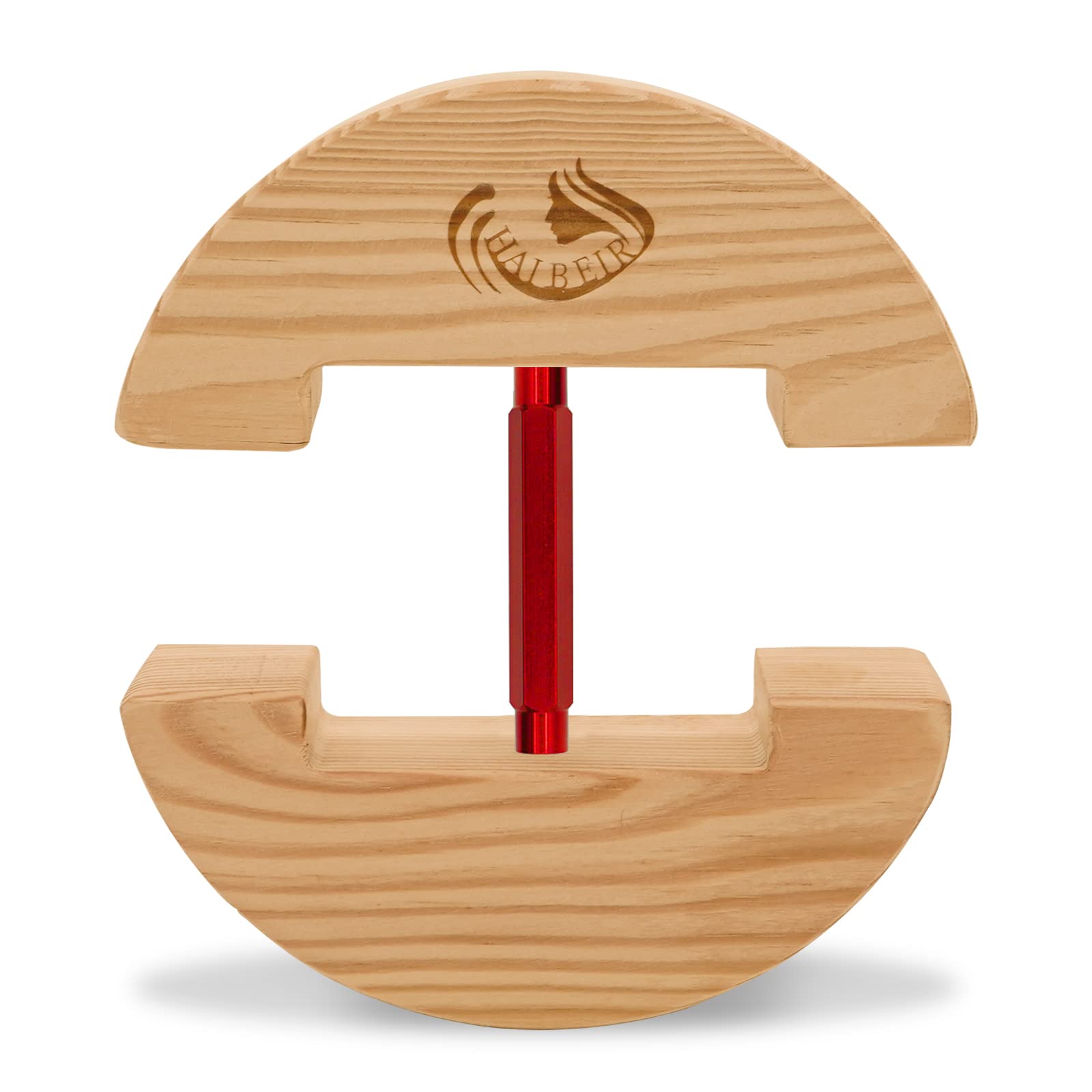 Haibeir Hat Stretcher - Heavy Duty - One Size Fits All Hat & Three Colors Adjust From 6 11/16 To 8 7/8 (Red)