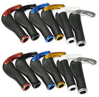 Wiroj Bluesunshine The Comfiest Ergonomic Bicycle Handlebar Rubber Grips With Anti-Slip Contoured Design And Aluminum Alloy Inne
