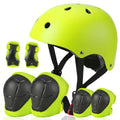 Besttravel Kids Helmet with Pads Set, Toddler Adjustable Toddler Bike Helmet Age 5 and Older Boys Girls Multi-Sports Safety (Gre