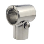 Nrc&Xrc Heavy Duty 316 Ss//Polished Boat Hand Rail Fitting- 90 Degree T/Tee Hinged/Split For 7/8'' Tube