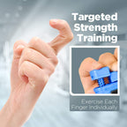 3 Pack Finger Strengthener - Exerciser For Forearm And Hand Grip Workout Equipment Musician, Rock Climbing Therapy Gripper Set K