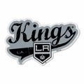 Rico Industries Nhl Los Angeles Kings Distressed Shape Cut Pennant - Home And Living Room D  Cor - Soft Felt Ez To Hang