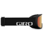 Giro Cruz Asian Fit Ski Goggles - Snowboard Goggles For Men, Women & Youth - Anti-Fog - Otg - Black Wordmark Strap With Amber Sc