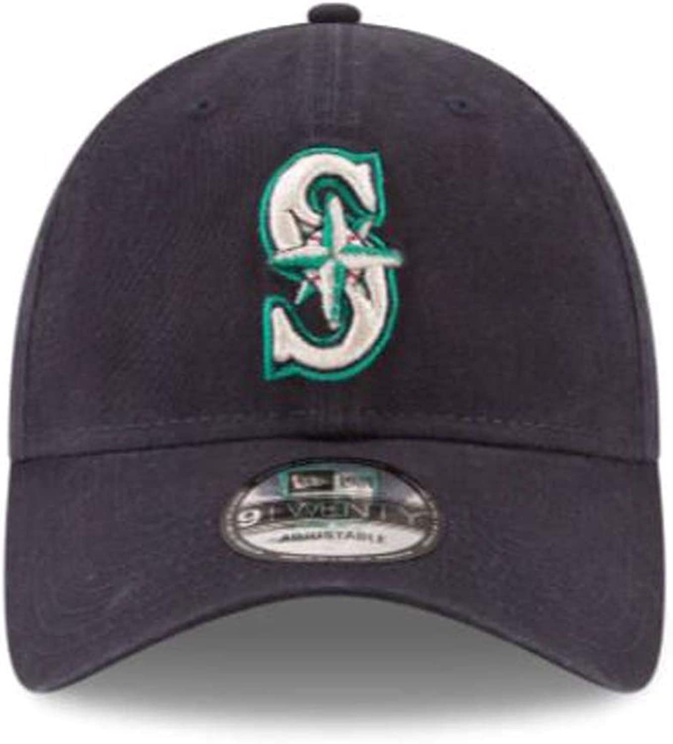 New Era Mlb Core Classic 9Twenty Adjustable Hat Cap One Size Fits All (Seattle Mariners Navy)