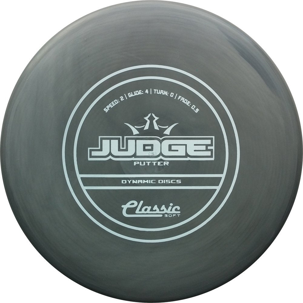 Dynamic Discs Classic Soft Judge Putter Golf Disc [Colors May Vary] - 173-176G