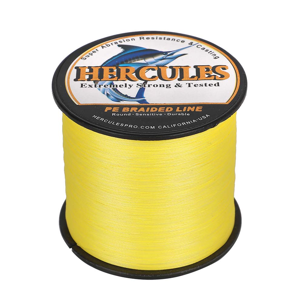 Hercules Super Cast 100M 109 Yards Braided Fishing Line 200 Lb Test For Saltwater Freshwater Pe Braid Fish Lines Superline 8 Str