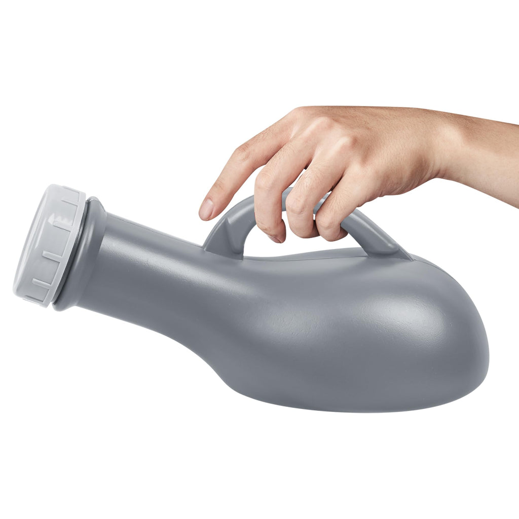 1000Ml Portable Urinal Bottle, Spill Proof Urinals For Men And Women, Ideal For Travel, Camping, Car And Emergency Use - Reusabl