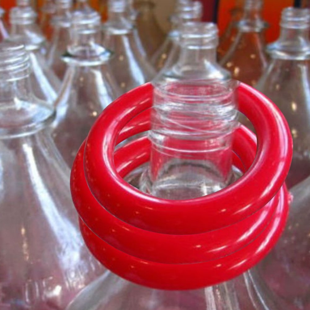 Plastic Carnival Rings - Pack Of 24 - 2.5 Inch Rings For Ring Toss - Fun Target Toys - Cool Homemade School And Carnival Party F