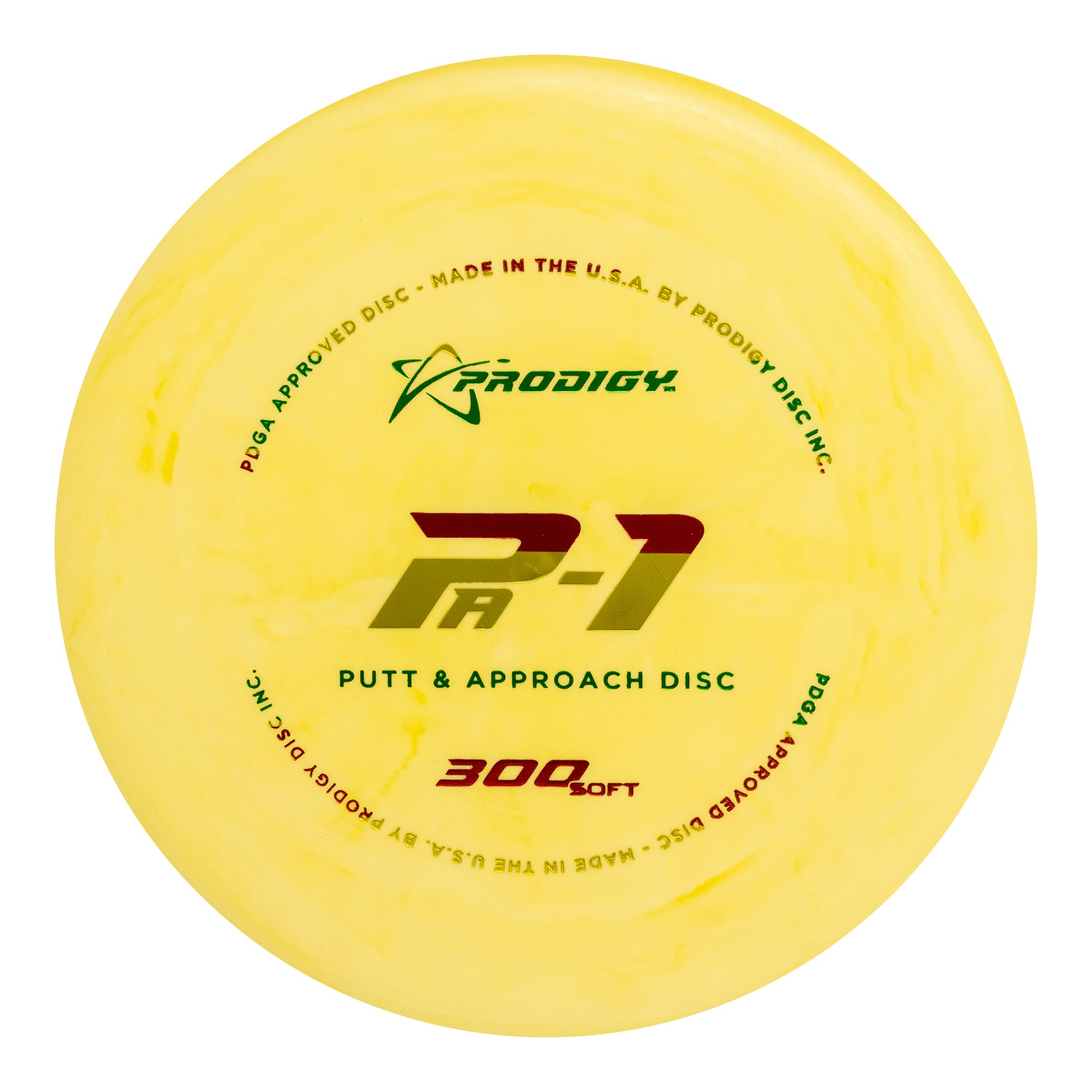 Prodigy Disc 300 Soft Pa-1 Disc Golf Putter  Overstable Putt & Approach Disc  Great Grip In All Conditions  Consistent And Relia