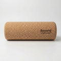Bamboostan Cork Muscle Roller for SelfMassage, Natural Cork Tone, 8cm x 30cm, Cylindrical, Firm