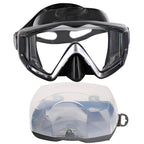Aqua A Dive Sports Diving Mask Anti-Fog Swimming Snorkel Mask Suitable For Adults Scuba Dive Swim Snorkeling Goggles Masks (Gray