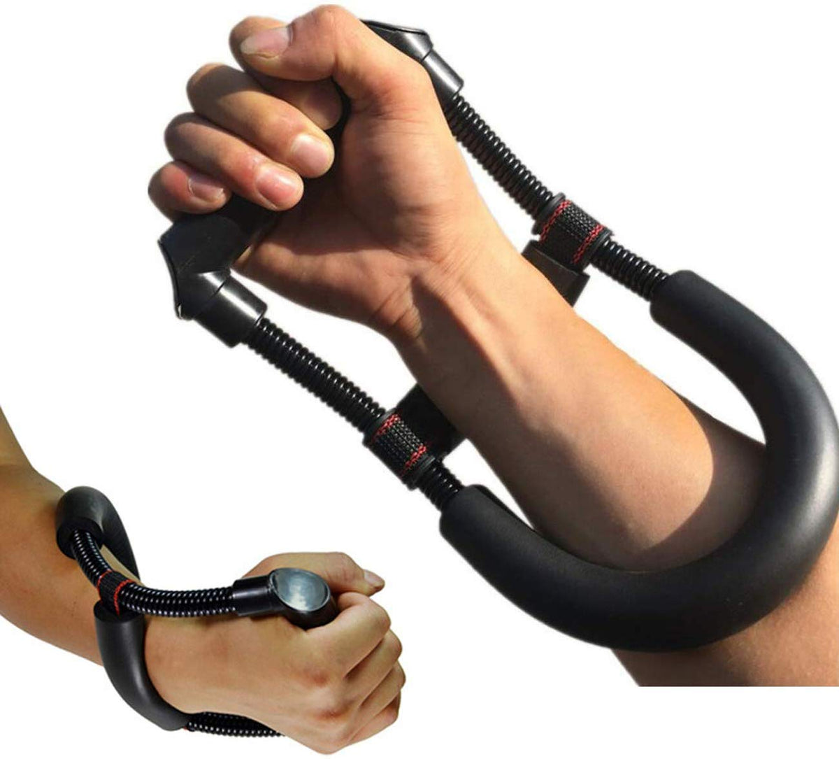 Serveuttam Hand Wrist Forearm Strengthener, Adjustable Hand Grip Workout Training Exerciser Equipment, Enhance Muscle Strength P