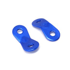 Honbay 12Pcs Aluminum Alloy Tent Rope Tensioner Dual Holes Wind Rope Tent Buckle Guyline Cord Adjuster Camping Tightening Clasp