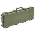 SKB iSeries Green Military Grade Designed Hard Case for Single Bow and Arrow with Grip Handles, Wheels, and Trigger Release Latc