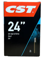 24 X 1 Inner Tube 25-540 Straight Schrader Valve Sv Wheelchair 24X1