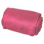 Cloudz Cozy Compact Airplane Travel Blanket For Your Flight, Car, Camping, Home Or Comforting Warmth Anywhere! - Light Pink