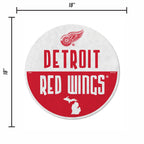 Rico Industries Nhl Detroit Red Wings Classic Shape Cut Pennant - Home And Living Room D  Cor - Soft Felt Ez To Hang