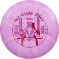 Westside Discs Origio Burst King Disc Golf Driver  Maximum Distance Frisbee Golf Driver  Easy Distance for Beginners  170g Plus 
