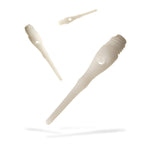 Viper By Gld Products Dart Accessory: Tufflex Iii 2Ba Thread Soft Tip Dart Points, White, 1000 Pack