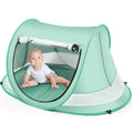 Baby Beach Tent,Large Pop Up Beach Tent Sun Shade For Beach,Portable Baby Travel Tent With Mosquito Net,Indoor Baby Play Tent,Up