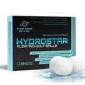 HydroStar Floating Golf Balls - 12-Pack, Lightweight Golf Balls for Water Hazards & Pool Practice - Golf Balls that Float in Wat