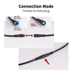 Baluoqi Extension Cable 2Pin/3Pin/4Pin/5Pin/6Pin/7Pin/8Pin/9Pin Waterproof Plug Works For Electric Bicycle Light/Throttle/Ebrake