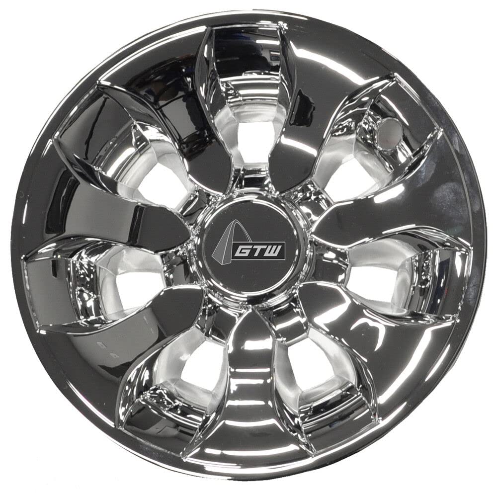 Gtw Drifter 8 Inch Golf Cart Wheel Covers Hub Caps Universal Fit | Set Of 4