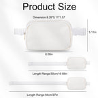 Vorolo Lether Fanny Pack Crossbody Bag For Women And Men Belt Bag Ideal Gift For Women Bum Bag With Adjustable Strap For Sport