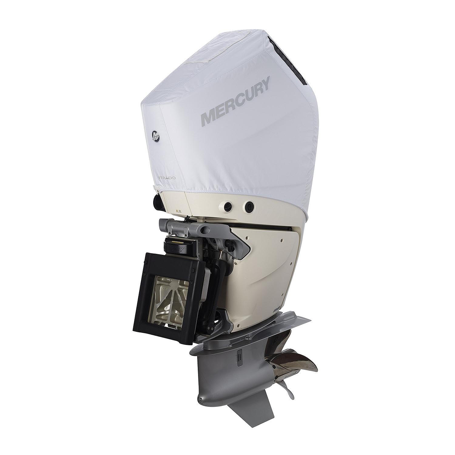 Mercury 8M0228527 5.7L V10 400Hp Outboard Vented Splash Cover, White
