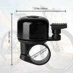 Binudum Bike Bell 2 Pack With Loud Melodious Sound Classic Mini Bicycle Bell For Kids Adults Bike Horn For Road, Mountain Bike F