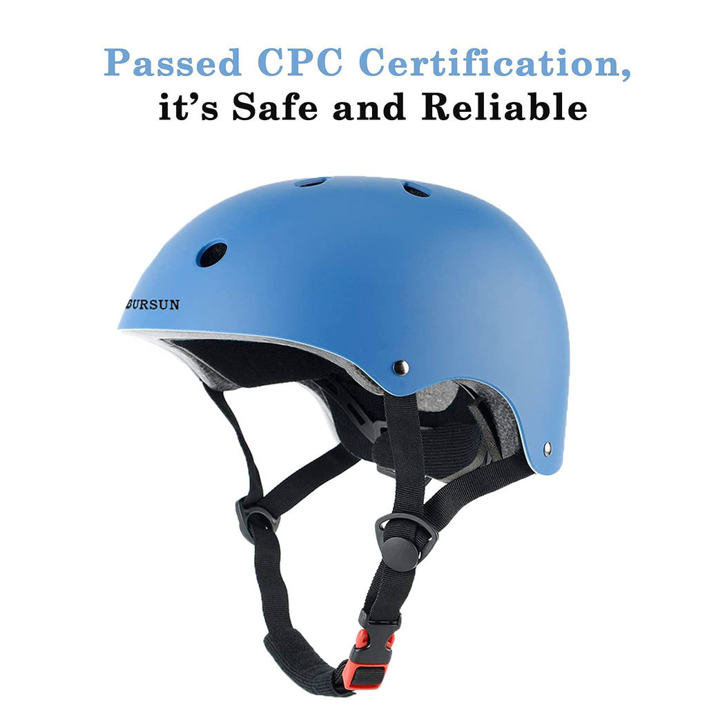 Bursun Kids Bike Helmet Ventilation & Adjustable Toddler Helmet For Ages 2-3-5-8 Kids Boys Girls Multi-Sport Helmet For Bicycle