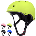 Besttravel Kids Helmet, Toddler Helmet Adjustable Toddler Bike Helmet Ages 3-8 Years Old Boys Girls Multi-Sports Safety (Green)