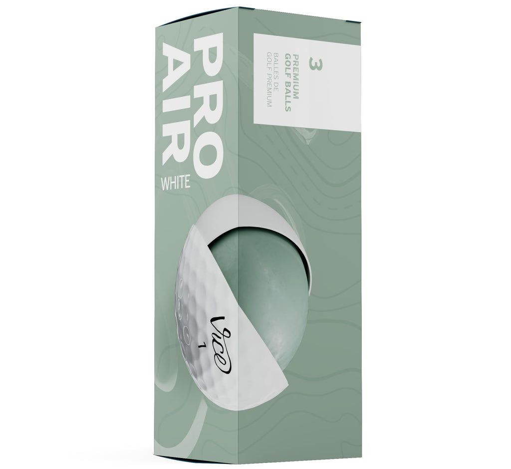 Vice Pro Air Golf Balls (2025 Model) (White)