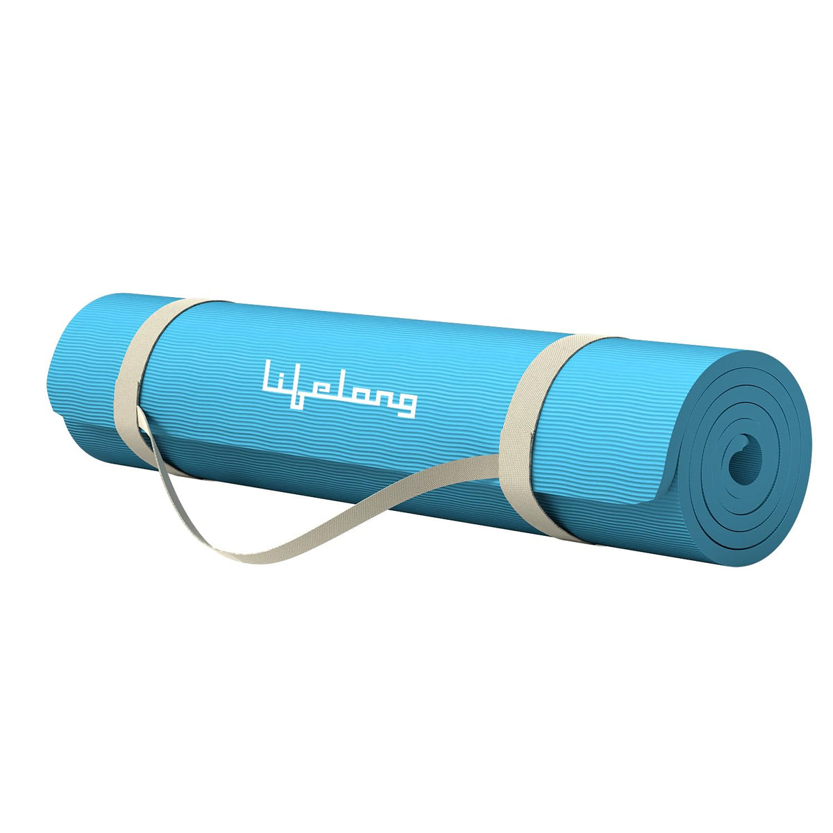 Lifelong Yoga mat for Women & Men EVA Material 4mm AntiSlip Yoga Mat for Gym Workout|Exercise Mat For Home Gym|Yoga Mat For Gym
