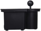 Club Clean - Ball And Club Cleaner With Universal Bracket For Golf Car,Black
