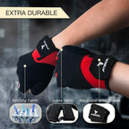 Atercel Workout Gloves For Men And Women, Exercise Gloves For Weight Lifting, Cycling, Gym, Training, Breathable And Snug Fit (R