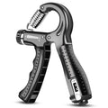 Surefit Adjustable Hand Grip Strengthener With Counter  Heavy Duty Forearm Exerciser For Hand Strength, Wrist Training, And Fin