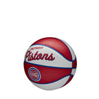 Wilson Nba Team Retro Mini Basketball - Detroit Pistons