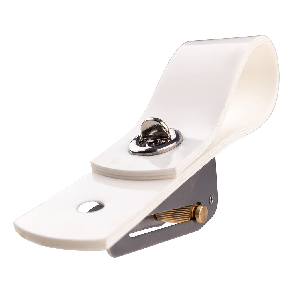Taylor Made Tidy-Ups Boat Fender Adjuster For Standard Rail Size, White, Works With Up To 5/8'' Diameter, Snap Adjuster Strap Ov