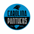 Rico Industries Nfl Carolina Panthers Classic Shape Cut Pennant - Home And Living Room D  Cor - Soft Felt Ez To Hang 18X0.10X18