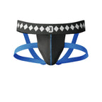 Diamond Mma Jock Strap + Athletic Cup For Men - Medium | 4-Strap No Shift Athletic Supporters For Men With Cup For Mma, Boxing,