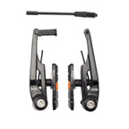 Box One 108 Millimeters Oversized Bmx V Brake With Sealed Bearing Pivots, Flexible Cable Noodle, Cold Forged Arms & 2 Millimeter