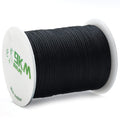 9Km Dwlife Black Kevlar Cord, High Tensile Strength, Flame Resistant, Braided Fishing Line, Wind Chime String, Kite Line, Campin